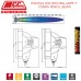 HID2522 HID DRIVING LAMP 7" COBRA PENCIL BEAM