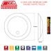 IL140S LED INTERIOR LAMP ROUND WHITE TOUCH