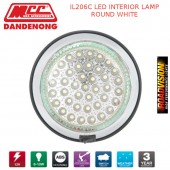 IL206C LED INTERIOR LAMP ROUND WHITE