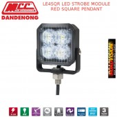 LE4SQR LED STROBE MODULE RED SQUARE PENDANT