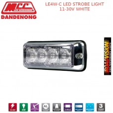 LE4W-C LED STROBE LIGHT 11-30V WHITE