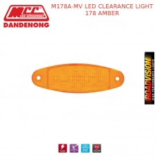 M178A-MV LED CLEARANCE LIGHT 178 AMBER