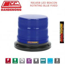 RB165B LED BEACON ROTATING BLUE FIXED