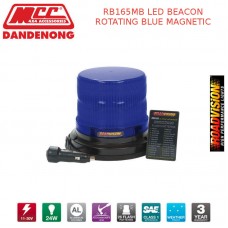 RB165MB LED BEACON ROTATING BLUE MAGNETIC