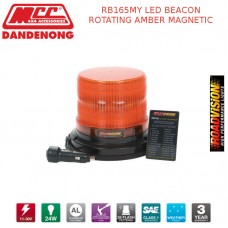 RB165MY LED BEACON ROTATING AMBER MAGNETIC