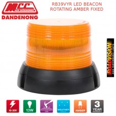 RB39VYR LED BEACON ROTATING AMBER FIXED