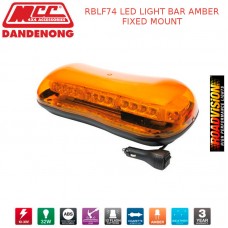 RBLF74 LED LIGHT BAR AMBER FIXED MOUNT