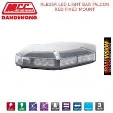 RLB25R LED LIGHT BAR FALCON RED FIXED MOUNT