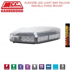 RLB25RB LED LIGHT BAR FALCON RED/BLU FIXED MOUNT