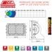 RVPM30WF LED SCENE WORK LAMP 30 LED WIDE FLOOD 60