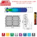 RVPM60S LED SCENE WORK LAMP 60 LED SPOT 10 DEG