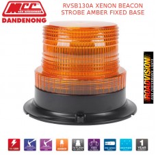 RVSB130A XENON BEACON STROBE AMBER FIXED BASE