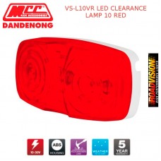 VS-L10VR LED CLEARANCE LAMP 10 RED