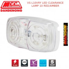 VS-L10VRY LED CLEARANCE LAMP 10 RED/AMBER