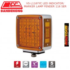 VS-L116YYC LED INDICATOR/MARKER LAMP FENDER 116 SER