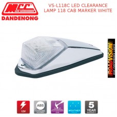 VS-L118C LED CLEARANCE LAMP 118 CAB MARKER WHITE