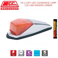 VS-L118Y LED CLEARANCE LAMP 118 CAB MARKER AMBER