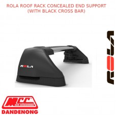 ROLA ROOF RACK SET FITS MITSUBISHI MIRAGE - BLACK (CONCEALED)