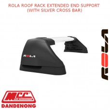 ROLA ROOF RACK SET FOR HYUNDAI ELANTRA - 4D SEDAN SILVER (EXTENDED)