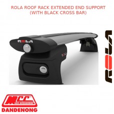 ROLA ROOF RACK SET FOR HONDA JAZZ - JUL 2008 - JUN 2014 (BLACK)