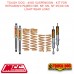 TOUGH DOG - 4WD SUSPENSION - KIT FOR MITSUBISHI PAJERO NM, NP, NS, NT 05/00 ON LIGHT REAR LOAD