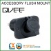 QVEE FLUSH MOUNT ACCESSORY CIGARETTE SOCKET - FRIDGE CARAVAN 4WD MARINE 20AMP