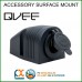 QVEE SURFACE MOUNT ACCESSORY CIGARETTE SOCKET - FRIDGE CARAVAN 4WD MARINE 20AMP