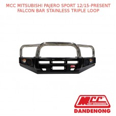 MCC FALCON BAR SS 3 LOOP-FITS MITSUBISHI PAJERO SPORT WITH UP (12/15-PRESENT)