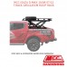 MCC BULLBAR T-RACK 185x125CM ROOF RACK FITS ISUZU D-MAX (10/08-07/12)