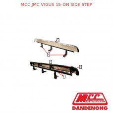 MCC BULLBAR SIDE STEP FITS JMC VIGUS (2015-ON) - BLACK