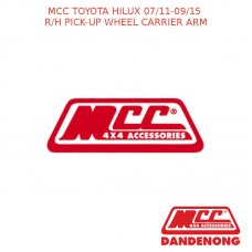 MCC BULLBAR R/H PICK-UP WHEEL CARRIER ARM SUIT TOYOTA HILUX (07/2011-09/2015)