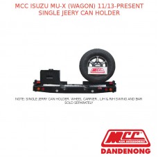 MCC BULLBAR SINGLE JEERY CAN HOLDER SUIT ISUZU MU-X (WAGON) (11/2013-PRESENT)